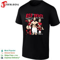 Cristiano Ronaldo Manchester United red devil nightmare at the theatre of dreams portrait shirt