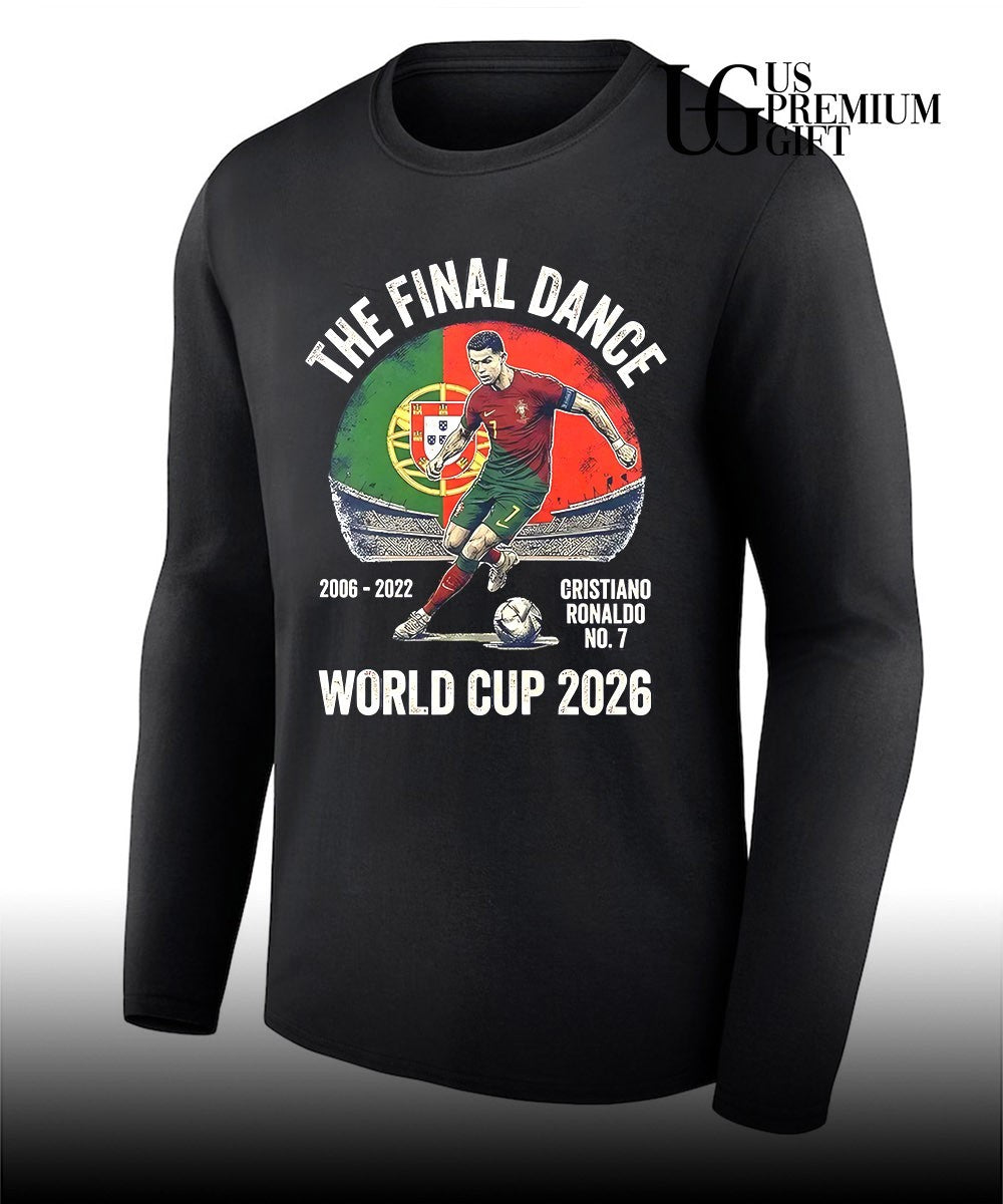 Cristiano Ronaldo Portugal World Cup 2026 The Final Dance 2006 to 2022 shirt