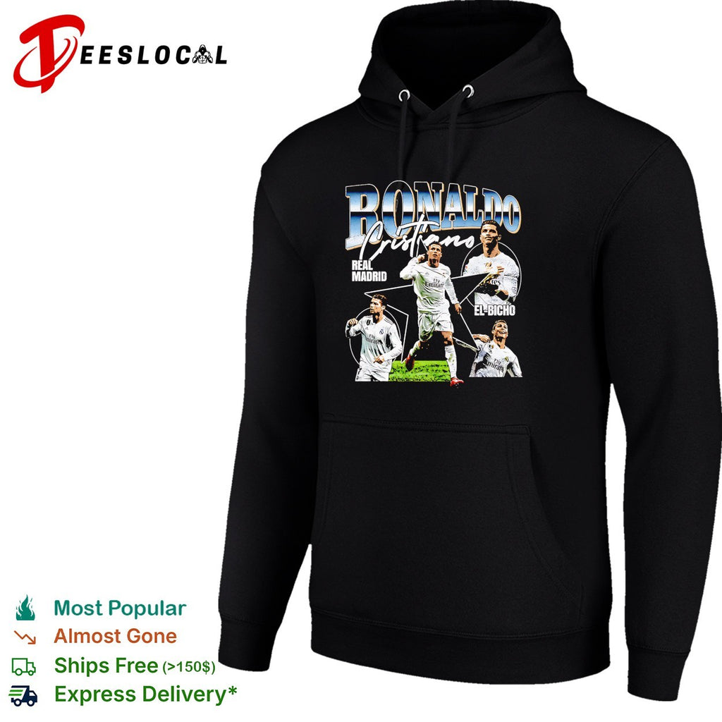 Cristiano Ronaldo Real Madrid El Bicho portrait shirt