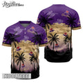 Crown Royal Coconut Trees Baseball Jersey