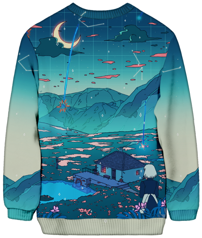 Crystal Shower Sweatshirt