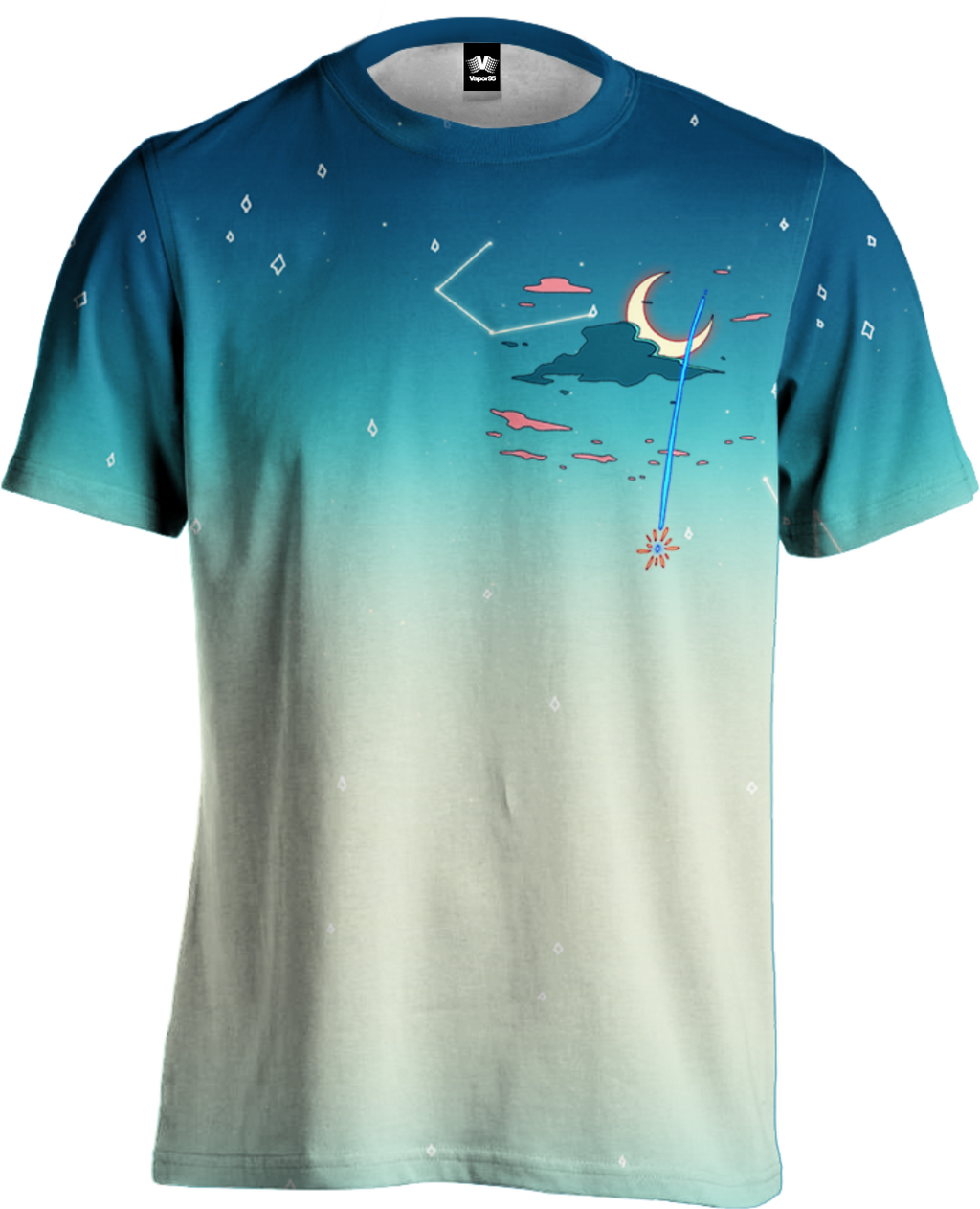 Crystal Shower Tee