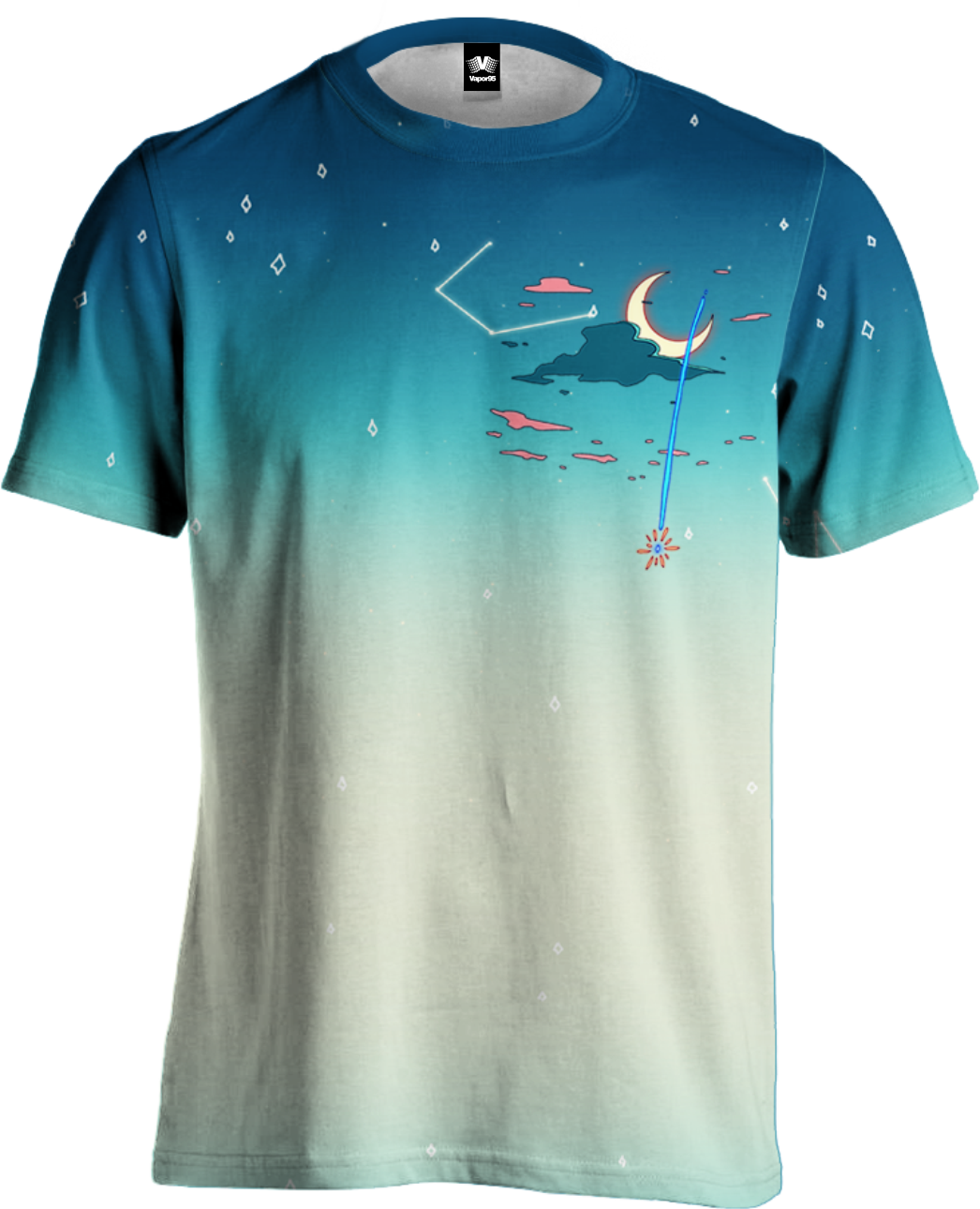 Crystal Shower Tee