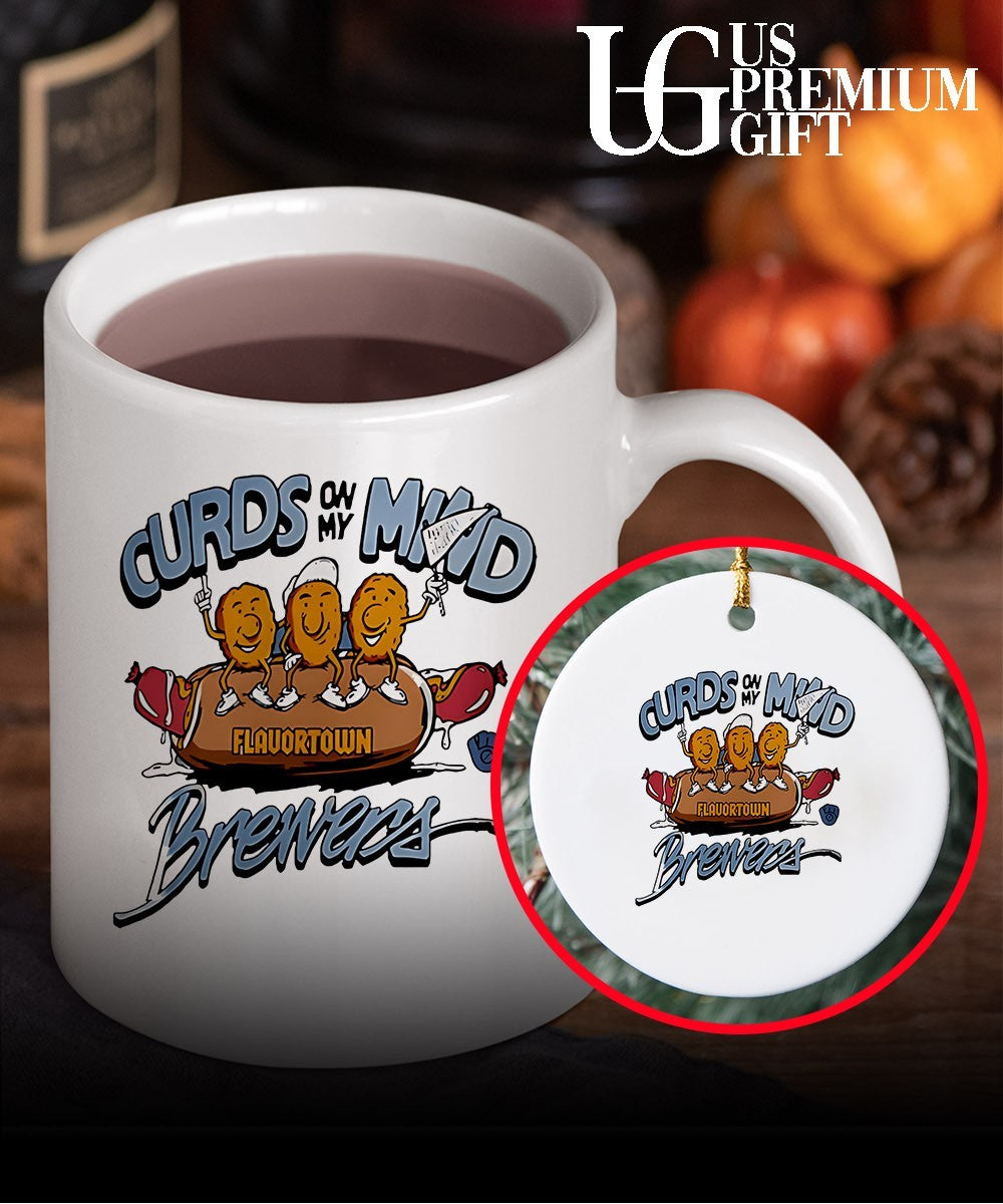 Curds on My Mind Flavortown Brewers shirt