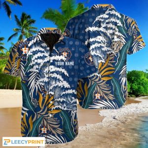 Custom Houston Astros Team MLB Baseball Hawaiian Shirt, Houston Astros Hawaiian Shirt