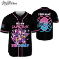 Custom Huntrix Birthday Girl Kpop Demon Hunters Baseball Jersey