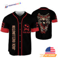 Custom Jack Skellington The Nightmare Before Christmas Baseball Jersey