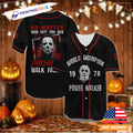Custom Michael Myers The Killer Halloween Baseball Jersey