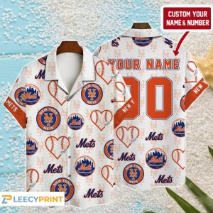 Custom New York Mets Hawaiian Shirt MLB Summer Hot Trendy