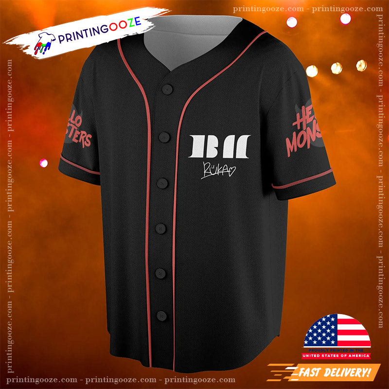 Custom Sign Babymonster Hello Monster World Tour 2025 Baseball Jersey