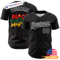 Custom Black History Facts Baseball Jersey