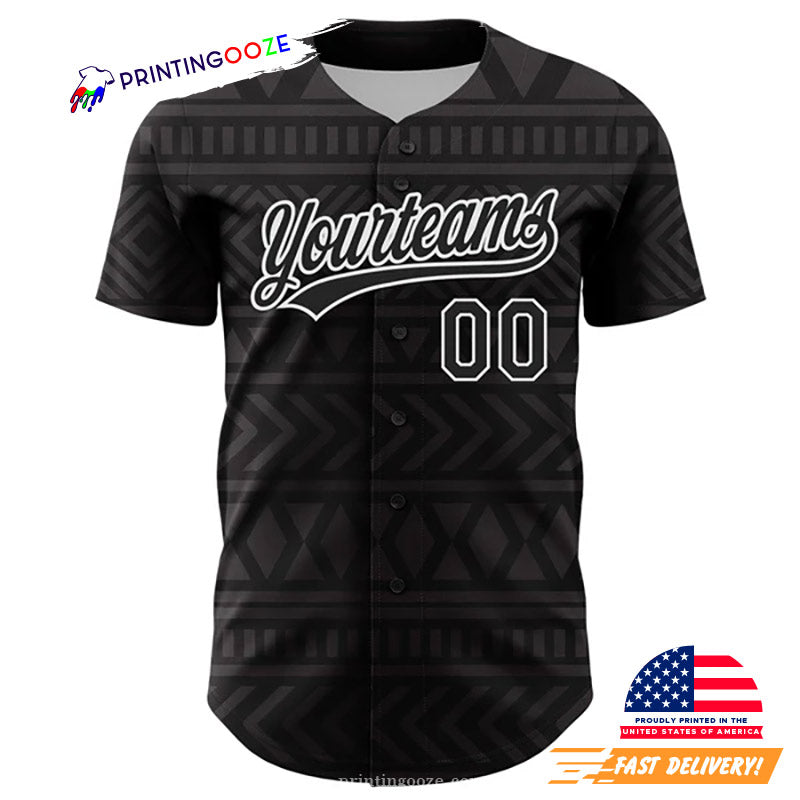 Custom Black History Facts Baseball Jersey