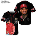 Customized Retro Chris Brown Breezy Bowl XX Baseball Jersey