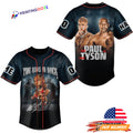 Customized The King Is Back Paul Vs Tyson Baseball Jersey