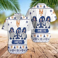 Cute Gnomes Mets Hawaiian Shirt, MLB Hawaiian Shirt