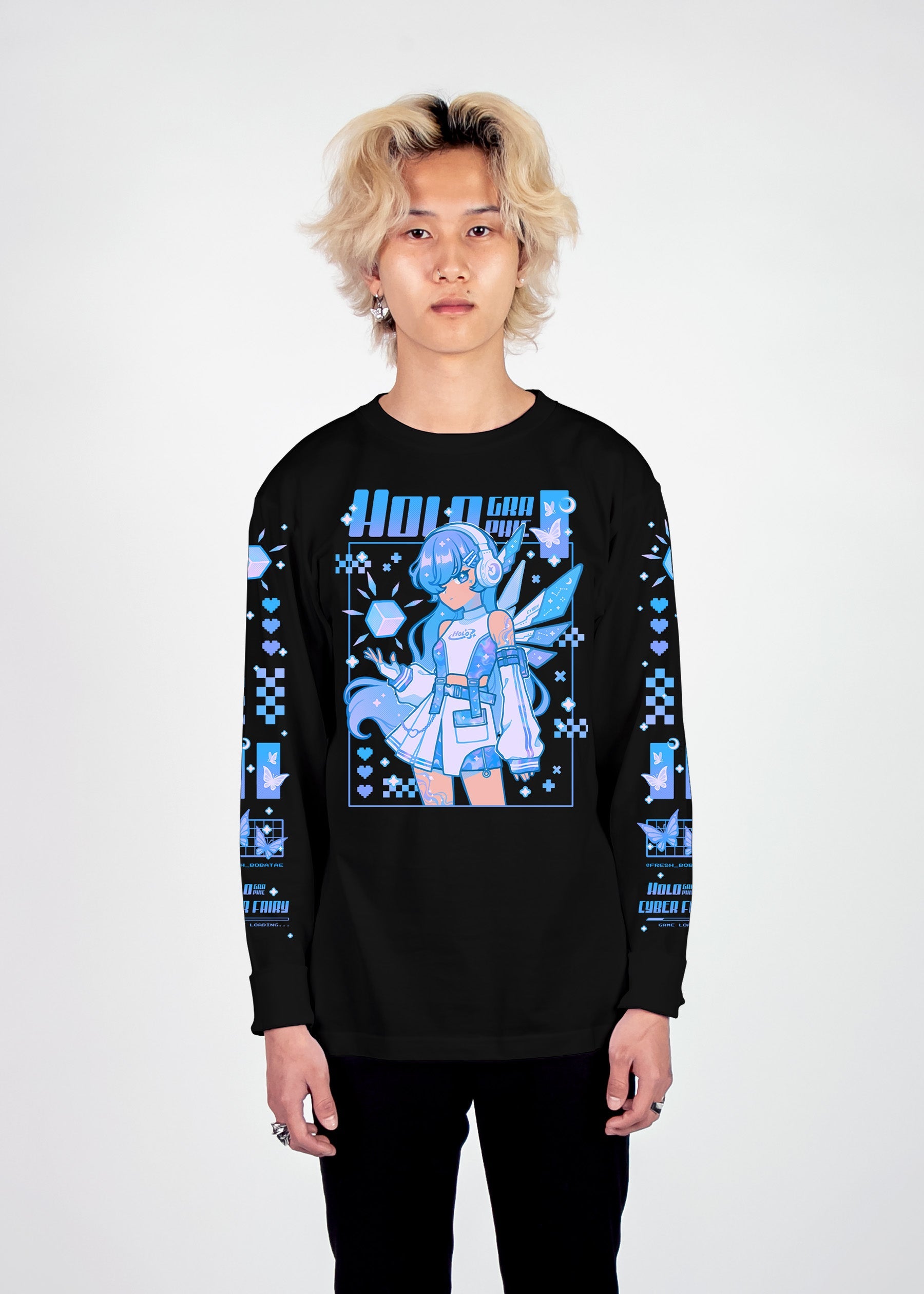 Cyber Fairy Long Sleeve Tee