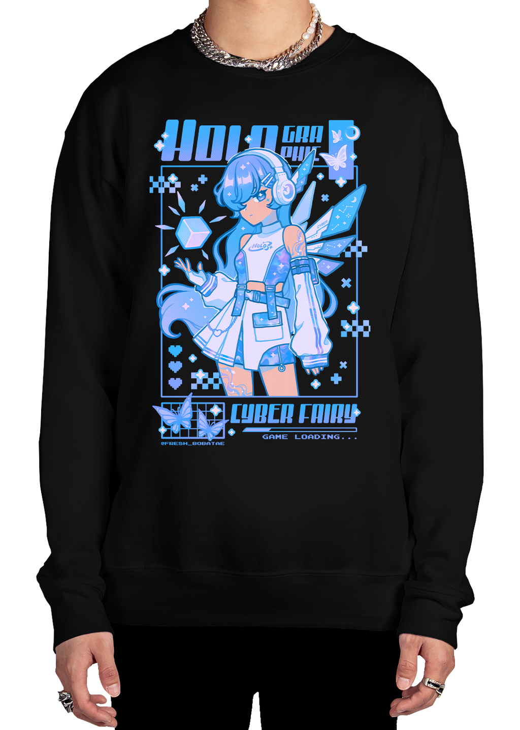 Cyber Fairy Sweatshirt