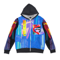 Cyber Ningyo Zip Up Hoodie