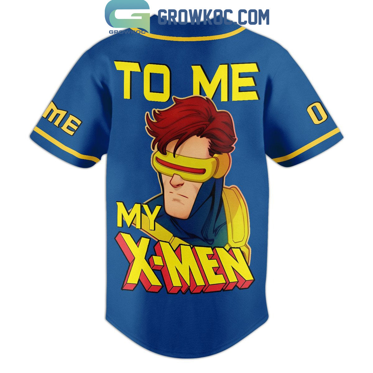 Cyclops X-Men ’97 My X-Men To Me Personalized Baseball Jersey