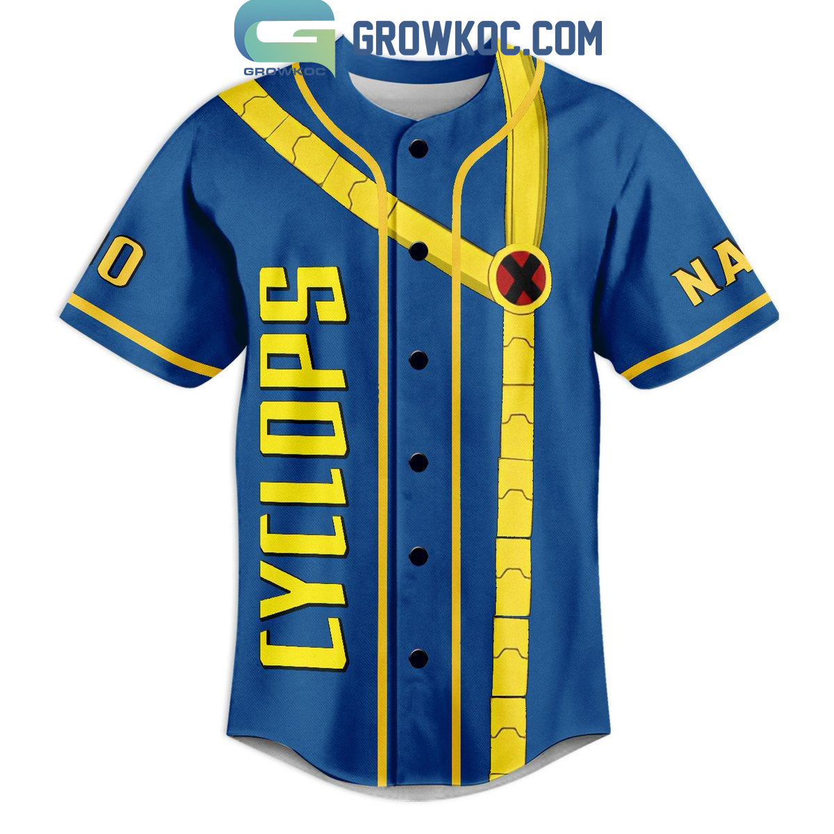 Cyclops X-Men ’97 My X-Men To Me Personalized Baseball Jersey