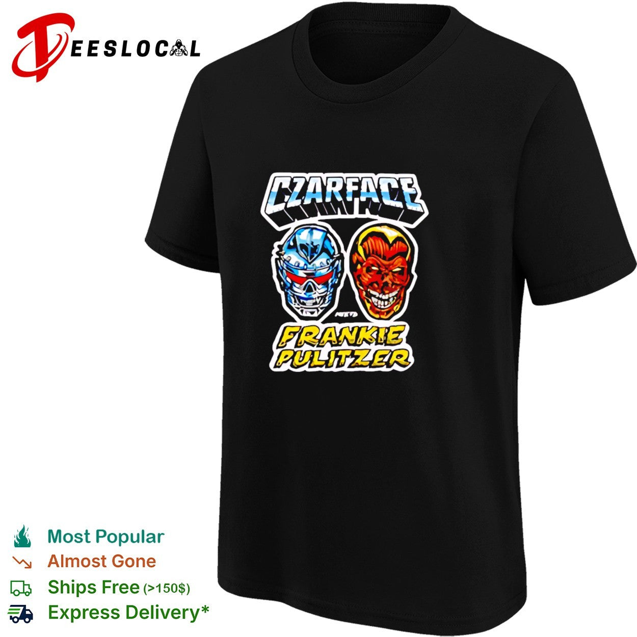 Czarface meets Frankie Pulitzer shirt