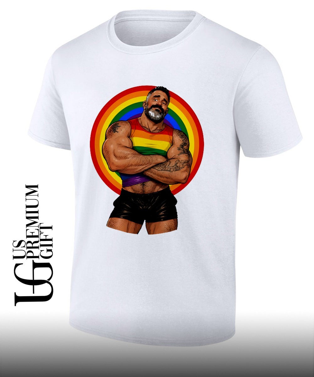 Daddy Bureau Wowyco Rainbow Gay Pride shirt