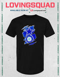 Dallas Cowboys and Seattle Mariners ripped logo T-shirt