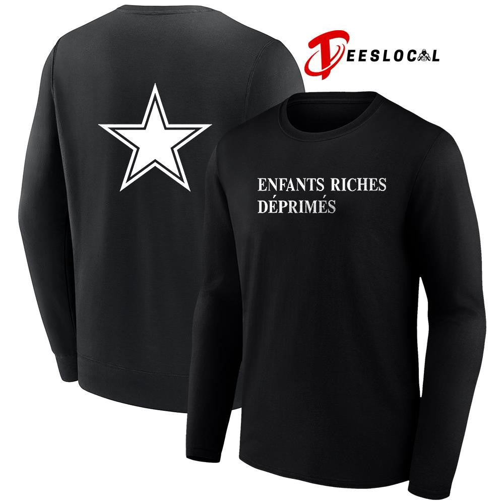 Dallas Cowboys enfant riches déprimés shirt