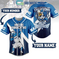 Dallas Mavericks Western Conference Champions Personalized Baseball Jersey