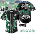 Dallas Stars Victory Rising Flame Personalized Baseball Jersey