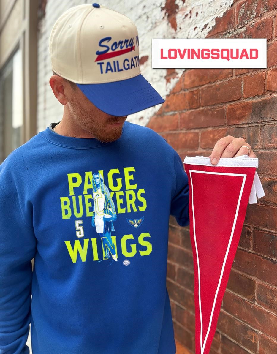 Dallas Wings Paige Bueckers Stadium Essentials Player Stance Urban T-Shirt