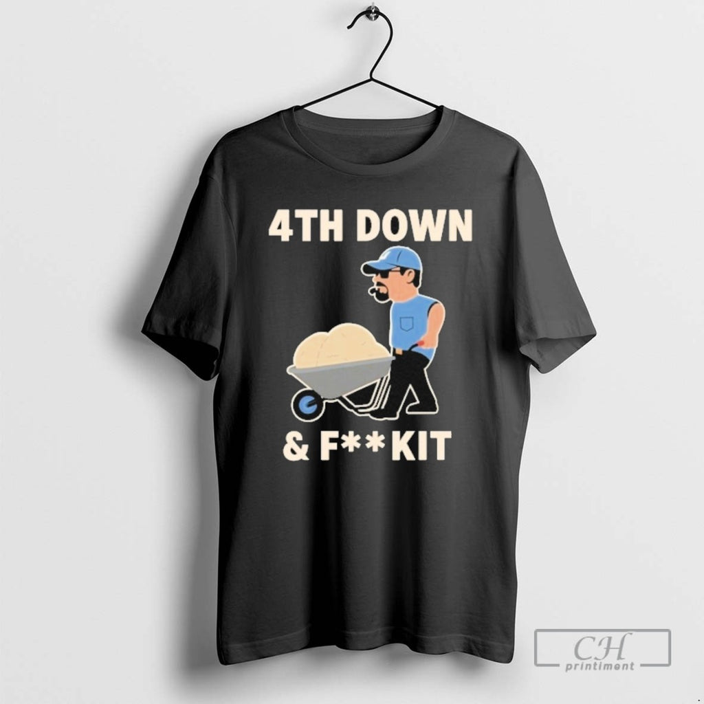 Dan Campbell 4th Down And Fk It T Shirts Hoodie, Sweatshirt | InkRitualCo.com