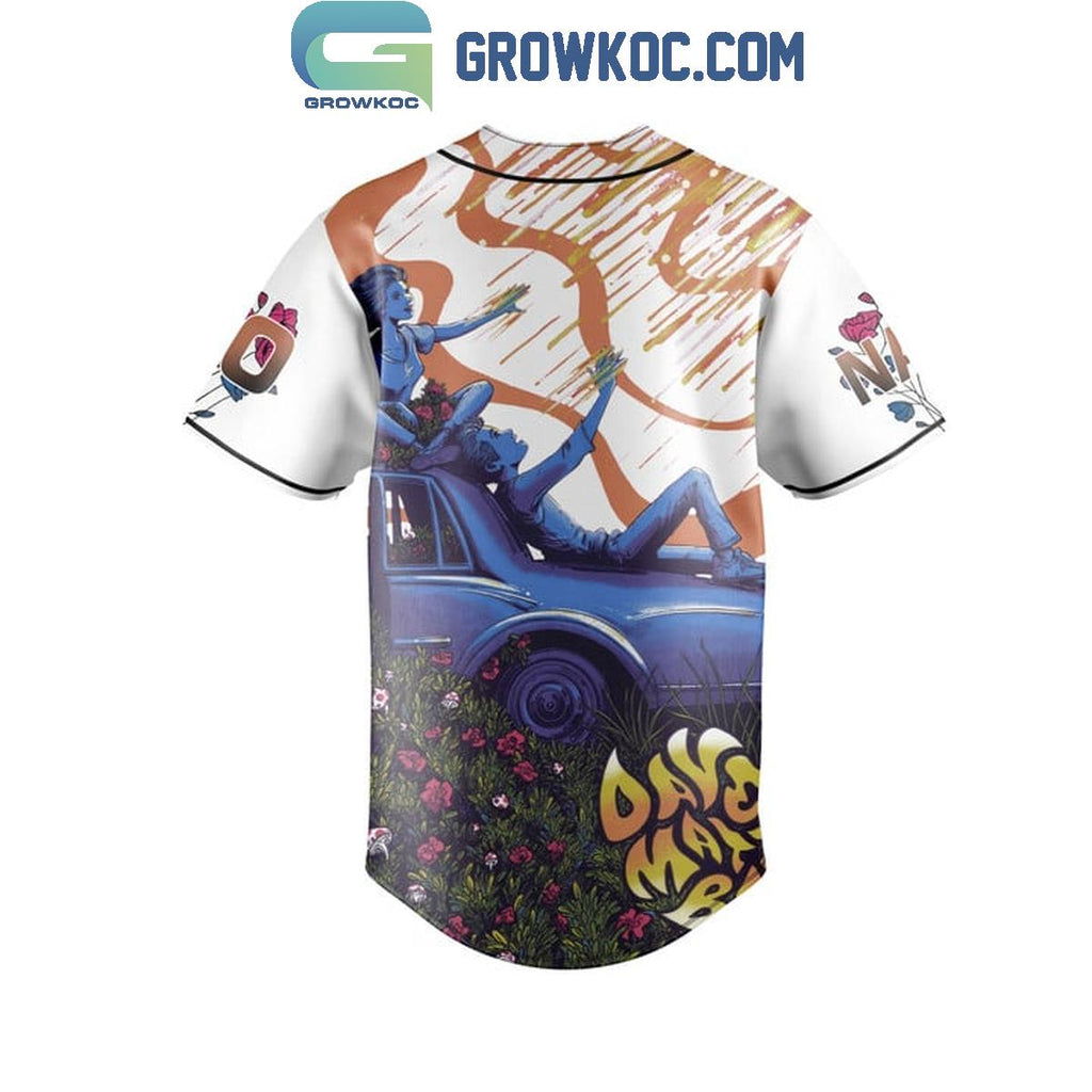 Dave Matthews Band So Damn Lucky Personalized Baseball Jersey