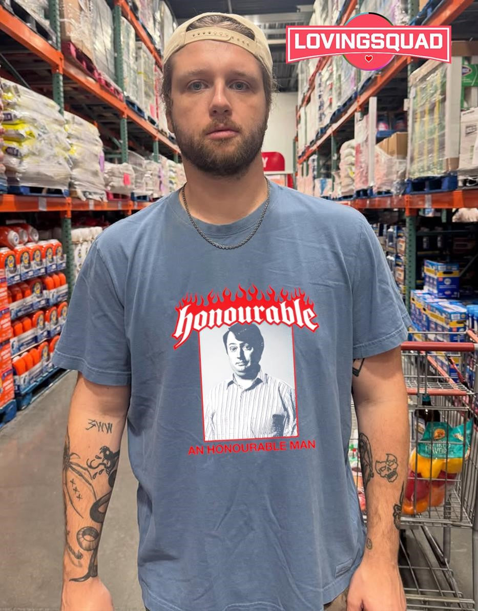 David Mitchell Honourable an Honourable Man shirt