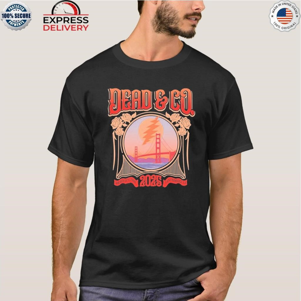 Dead And Company Golden Gate Park Wine San Francisco Shirt