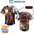 Deadpool Wolverine Dream Team Personalized Baseball Jersey