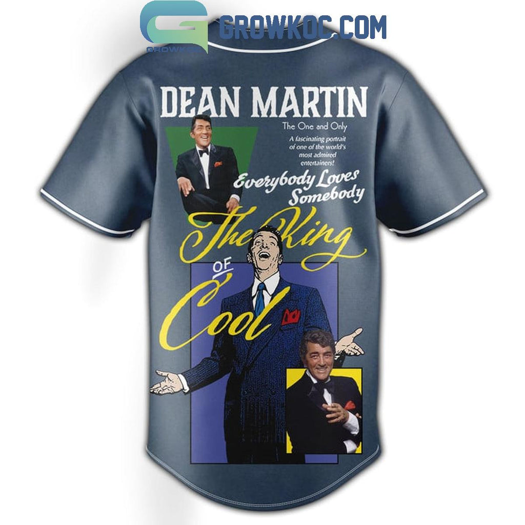 Dean Martin The One And Only The King Of Cool Baseball Jersey