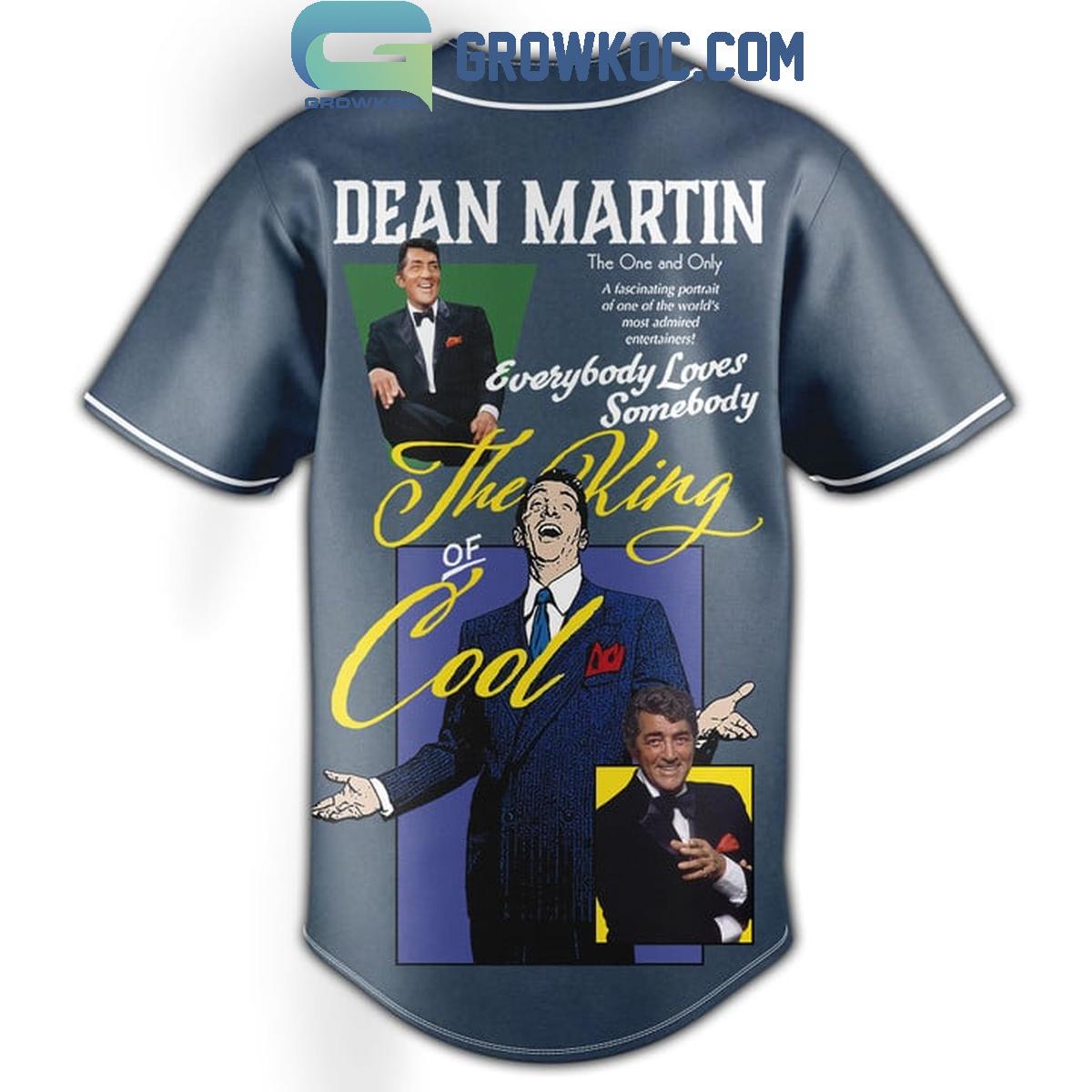 Dean Martin The One And Only The King Of Cool Baseball Jersey