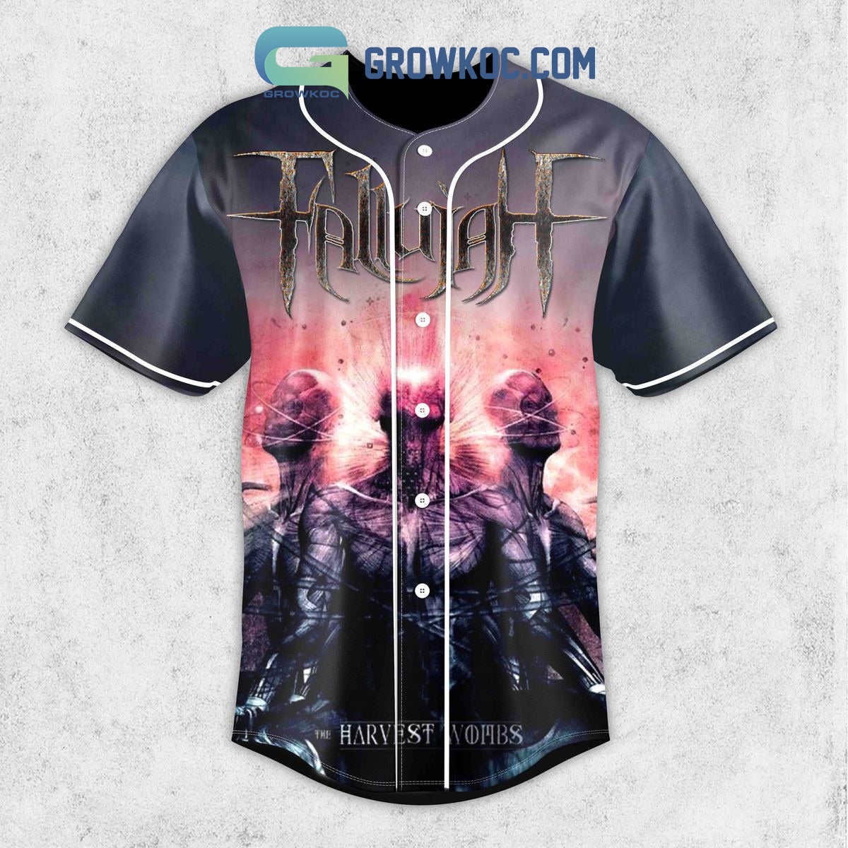 Deathcore Dreamless Fallujah Personalized Baseball Jersey