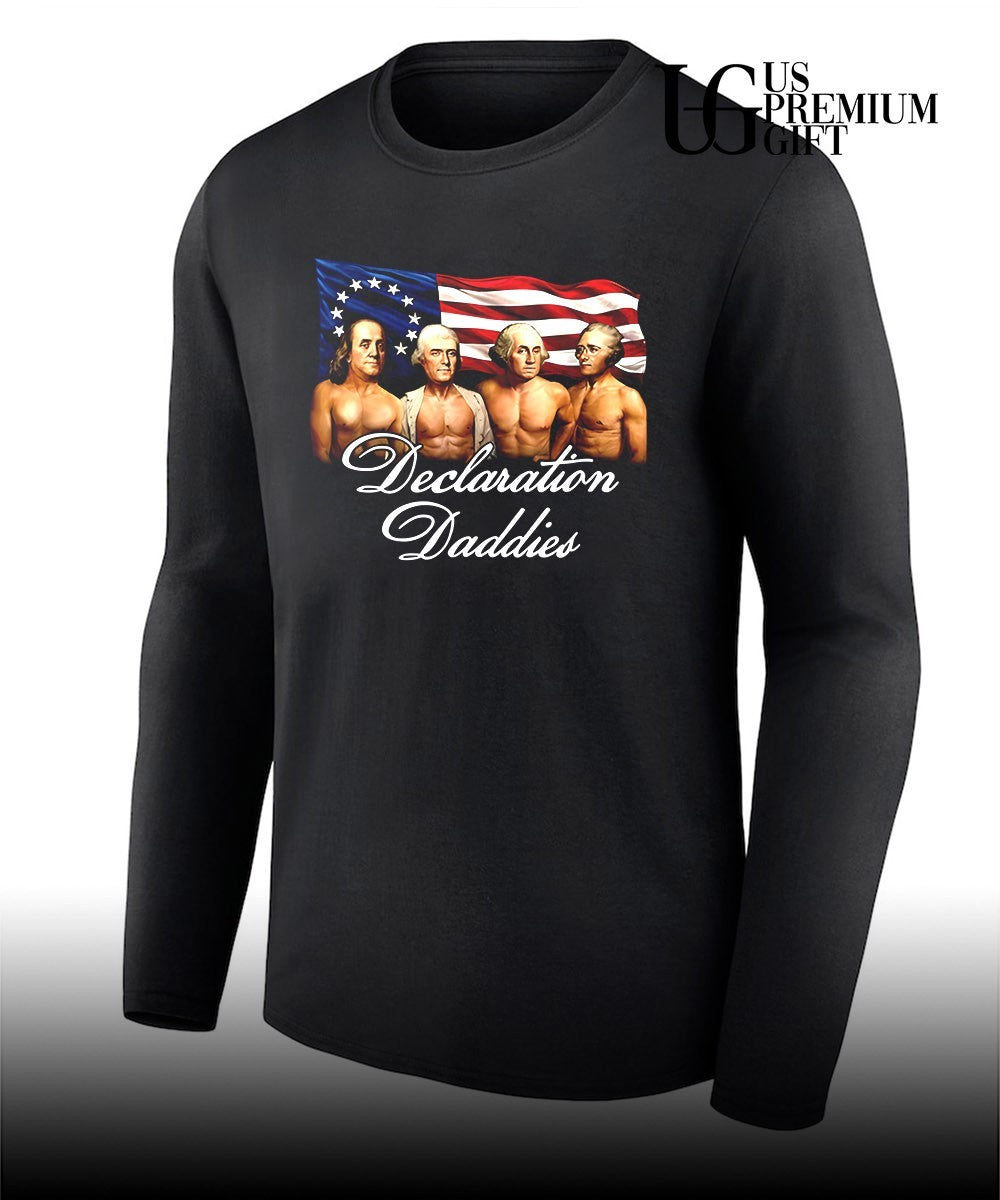 Declaration Daddies Founding Fathers Patriotic USA shirt