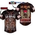 Def Leppard Bringin’ On The Heartache Personalized Baseball Jersey