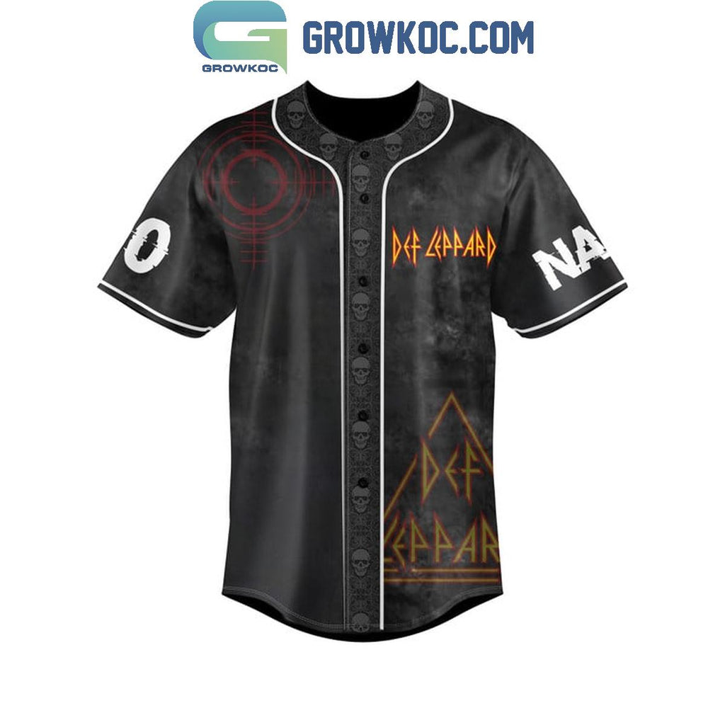 Def Leppard Take A Bottle Shake It Up Personalized Baseball Jersey
