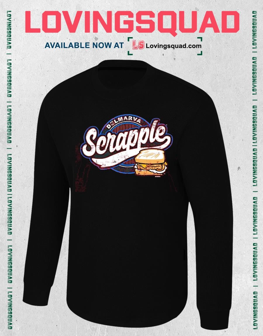 Delmarva Shorebirds Bimm Ridder Knuckball Scrapple T-shirt