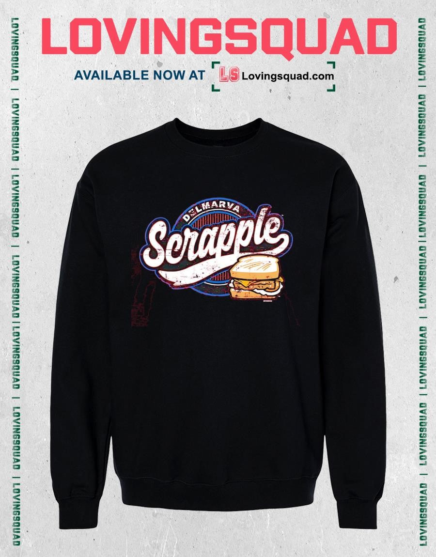 Delmarva Shorebirds Bimm Ridder Knuckball Scrapple T-shirt