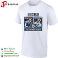Dennis Tueart and Rico Lewis Manchester City 50 Years Still Having a Laugh shirt