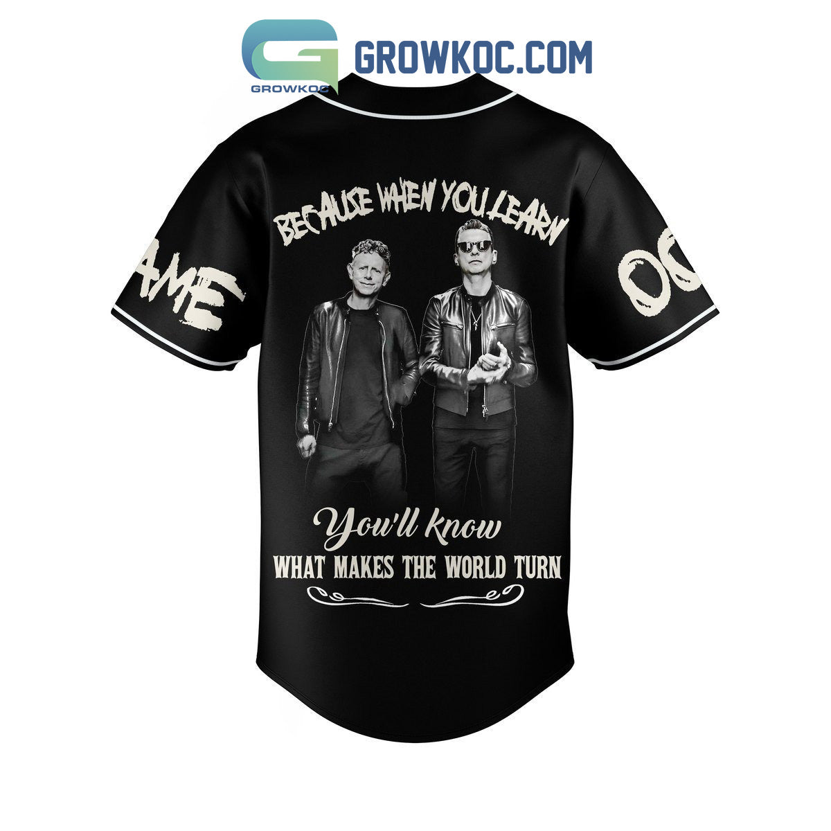 Depeche Mode Music For The Musses Exciter 2023 Personalized Baseball Jersey