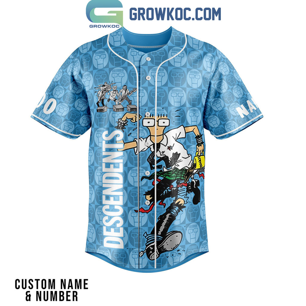 Descendents Cool To Be You Personalized Baseball Jersey