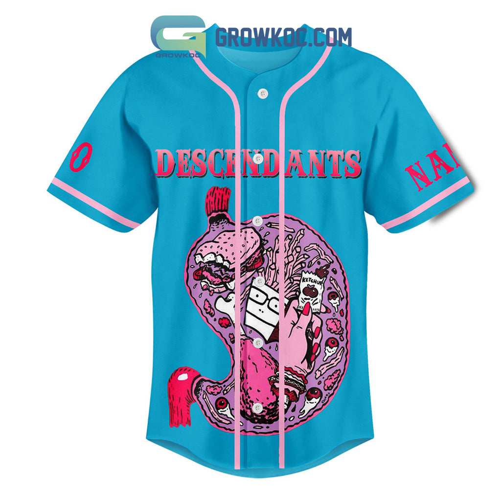 Descendents I Am The One Descendants Personalized Baseball Jersey