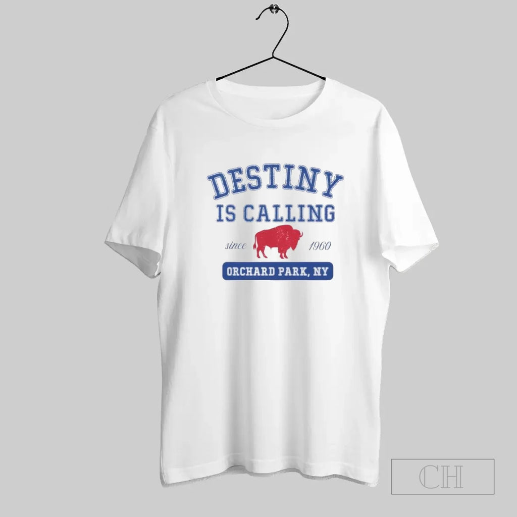 Destiny Is Calling Buffalo Football Since 1960 Orchard Park Ny Playoff Mafia T-Shirts, Hoodie, Sweatshirt | InkRitualCo.com