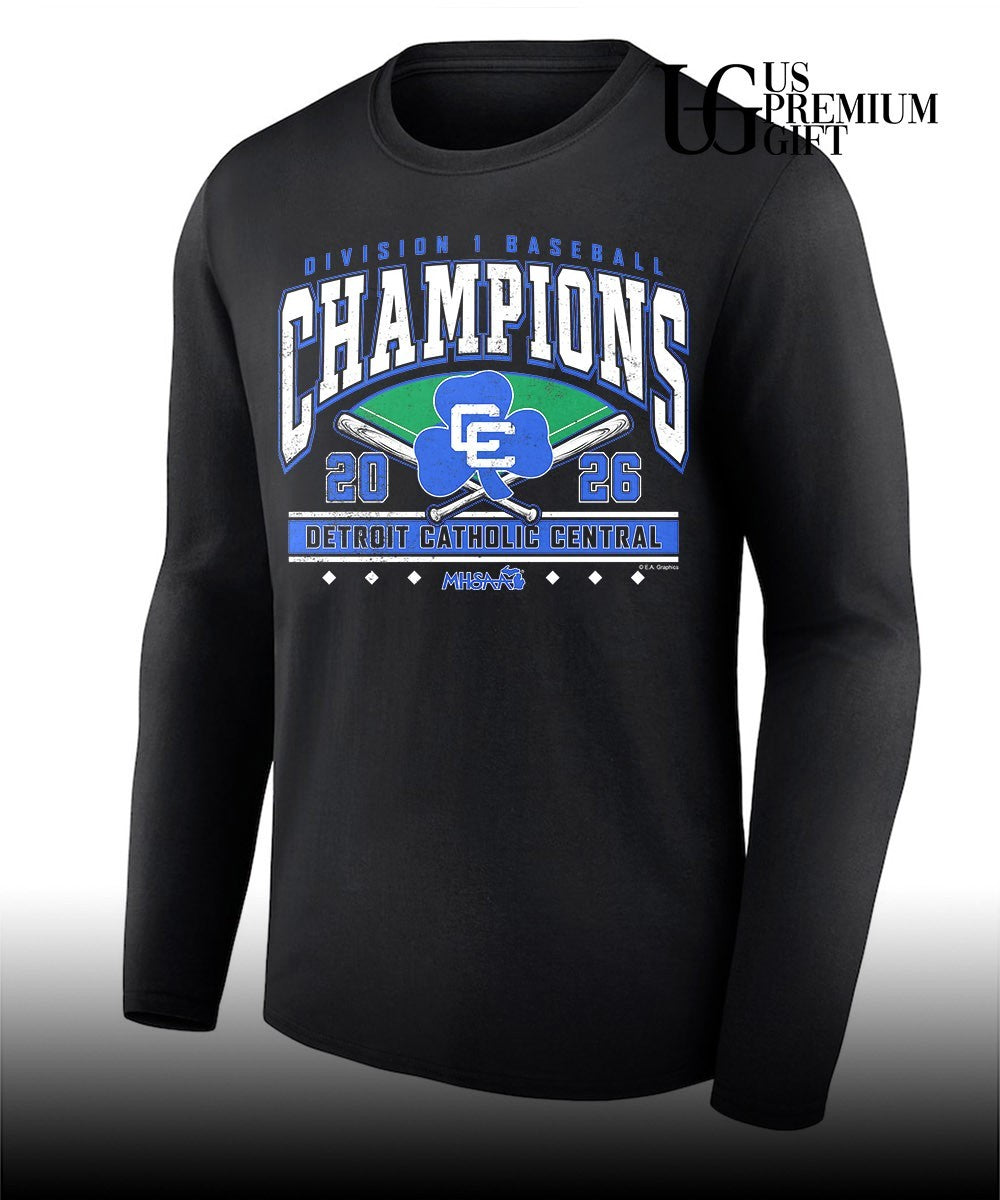 Detroit Catholic Central MHSAA Baseball D1 Champions 2026 shirt